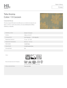 Tela Aroma Color: 13 Cocoon