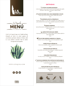 menu-2 - La Tequila