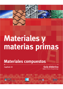 Materiales compuestos - Instituto Nacional de Educación Tecnológica