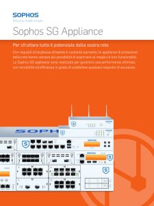 Sophos SG Appliance
