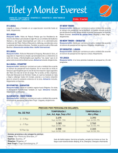 Tíbet y Monte Everest