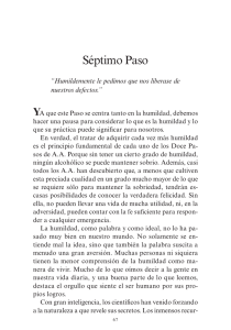 Doce Pasos - Séptimo Paso - (pp. 67-74)