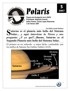 Saturno - Astronomos.org