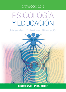 Catálogo Psicología y Educación 2016