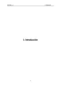 I.- Introducción