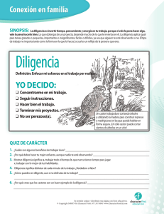 Diligencia - Character First Education