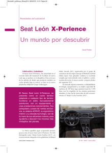 Seat León X-Perience Un mundo por descubrir