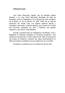 PRESENTACIÓN Juan Pedro Bermúdez Algaba, hijo