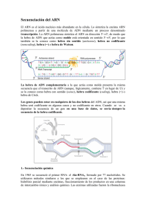 Secuenciación del ARN