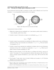 1.9. Círculo de Mohr para esfuerzos en 2D