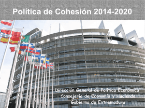 Política de Cohesión 2014-2020