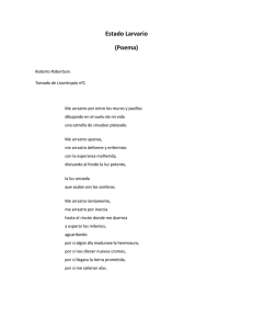 Estado Larvario (Poema)