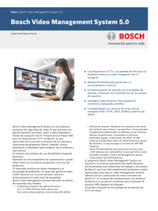Bosch Video Management System 5.0