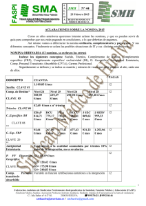 ACLARACIONES NOMINA 2015_cor