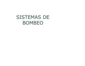 SISTEMAS DE BOMBEO