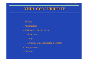VHDL CONCURRENTE