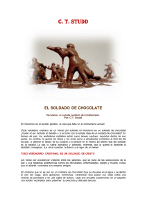El Soldado de Chocolate PDF