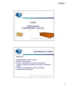 BASC CURSO DE INSPECCION DE CONTENEDORES Y PALLETS