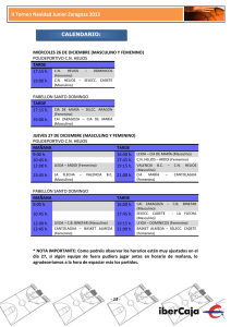 Campeonato de España Infantil Masculino- Fase Sector Este -