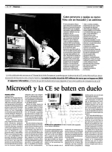 Microsoft y la CE se baten en duelo smak: .~
