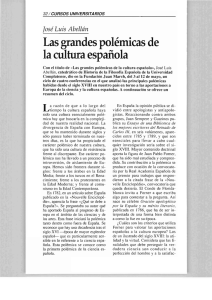 Las grandes polémicas de la cultura española