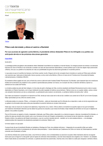 Piñera sale derrotado y allana el camino a Bachelet | Contexto