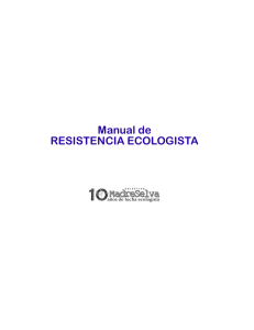 Manual de RESISTENCIA ECOLOGISTA