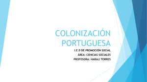 colonización portuguesa