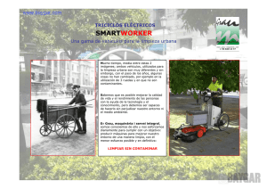 Triciclo eléctrico Smartworker de Grau, Triciclo eléctrico