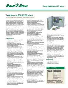 Controlador ESP-LX Modular