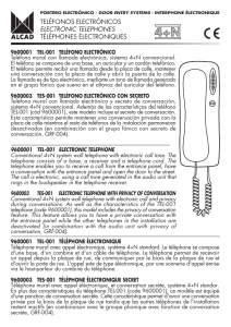 teléfonos electrónicos electronic telephones téléphones