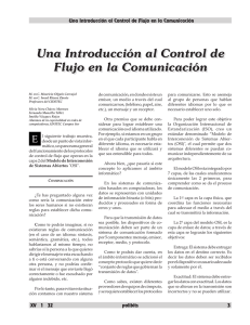Una Introducción al Control de Flujo en la Comunicación