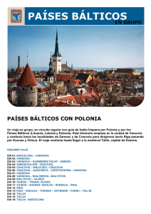 países bálticos con polonia