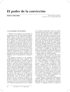 El poder de la convicción - Universidad Católica Argentina