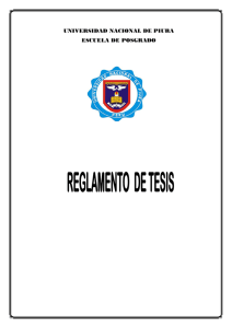 reglamento general - Escuela de Posgrado UNP