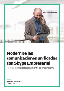 Modernice las comunicaciones unificadas con Skype Empresarial
