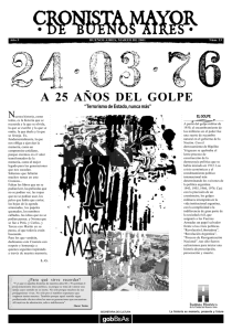 A 25 AÑOS DEL GOLPE - Buenos Aires Ciudad