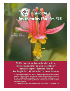 Guía de las Esencias Florales FES