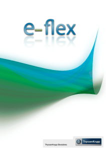 e-Flex - ThyssenKrupp Elevadores