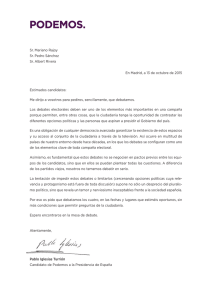 Sr. Mariano Rajoy Sr. Pedro Sánchez Sr. Albert Rivera En Madrid, a