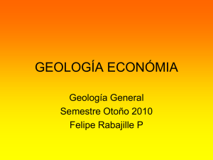 GEOLOGÍA ECONÓMIA - U
