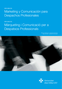Màrqueting i Comunicació per a Despatxos Professionals Marketing