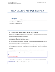 manualito ms-sql server - Universidad Veracruzana