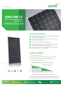 JKM210M-72 - Jinko Solar