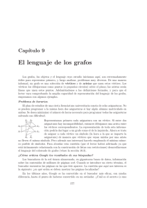 El lenguaje de los grafos - Universidad Autónoma de Madrid
