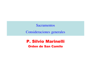 Sacramentos - Centro San Camilo