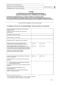 certificado de residencia fiscal alemán