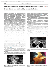 Absceso mamario y sepsis con origen en infeccio´ n oral