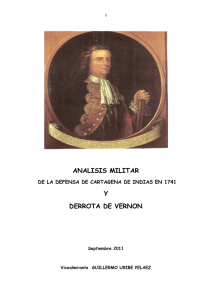 El Ataque de Vernon a Cartagena - Academia de La Historia de