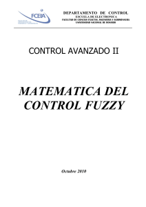 matematica del control fuzzy - FCEIA